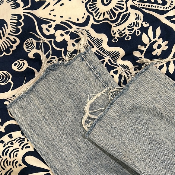 Abercrombie the 90’s straight ultra high rise jeans size 25 light wash - Picture 4 of 4